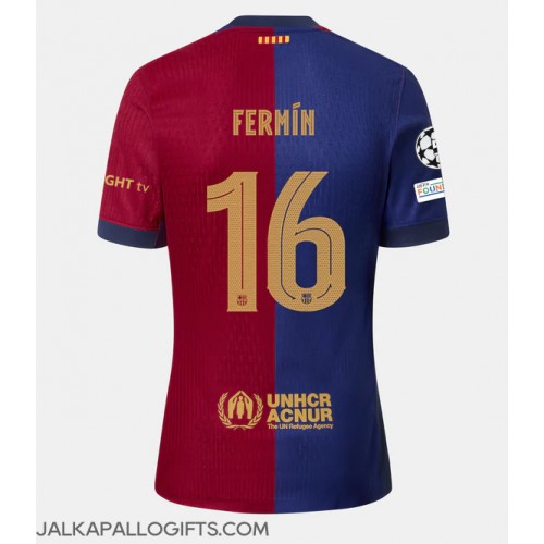 Barcelona Fermin Lopez #16 Kotipaita 2024-25 Lyhythihainen